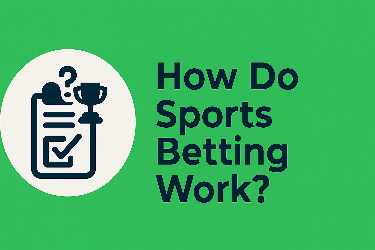 How Do Sports Betting Work?